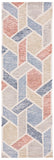 Precious 221 Hand Tufted 80% Wool, 20% Cotton Contemporary Rug Blue / Rust 80% Wool, 20% Cotton PRE221M-9