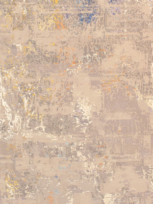 Pasargad Modern Collection Hand-Loomed Silk & Wool Area Rug PRJ-22 9X12-PASARGAD