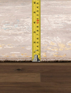 Pasargad Modern Collection Hand-Loomed Silk & Wool Area Rug PRJ-22 9X12-PASARGAD