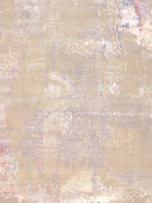 Pasargad Modern Collection Hand-Loomed Silk & Wool Area Rug PRJ-4 8x10-PASARGAD