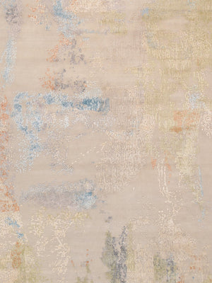 Pasargad Modern Collection Hand-Loomed Silk & Wool Area Rug PRJ-8 9X12-PASARGAD