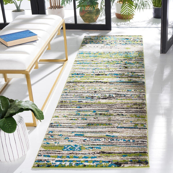 Safavieh Porcello 6944 Power Loomed Polypropylene Contemporary Rug PRL6944L-8SQ
