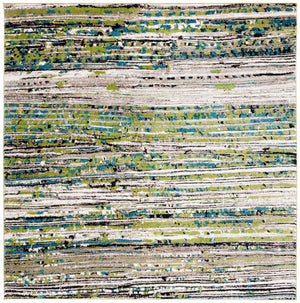Safavieh Porcello 6944 Power Loomed Polypropylene Contemporary Rug PRL6944L-8SQ