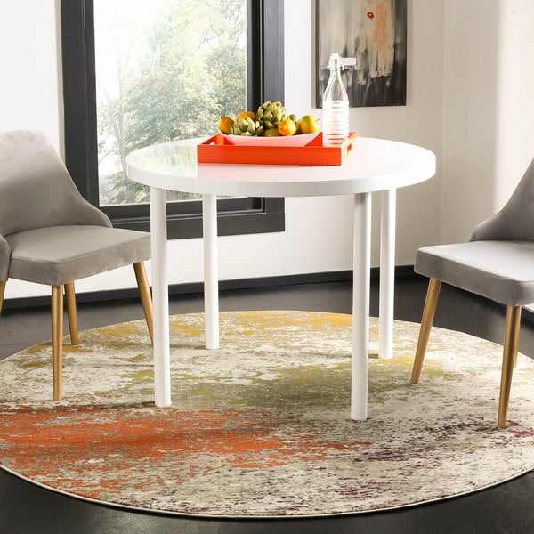 Safavieh Porcello 7741 Power Loomed Polypropylene Pile Contemporary Rug PRL7741F-4