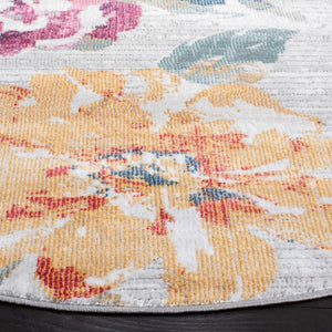 Safavieh Porcello 997 Power Loomed 80% Polypropylene + 20% Polyester Country & Floral Rug PRL997F-9