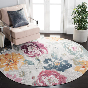 Safavieh Porcello 997 Power Loomed 80% Polypropylene + 20% Polyester Country & Floral Rug PRL997F-9