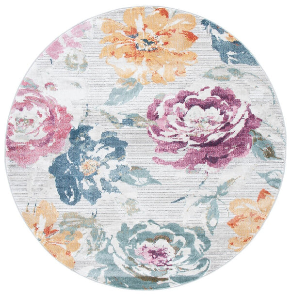 Safavieh Porcello 997 Power Loomed 80% Polypropylene + 20% Polyester Country & Floral Rug PRL997F-9