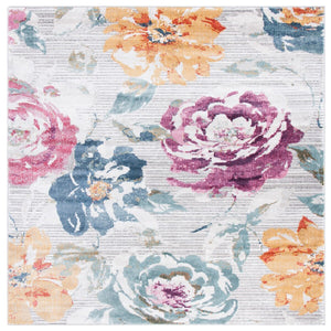 Safavieh Porcello 997 Power Loomed 80% Polypropylene + 20% Polyester Country & Floral Rug PRL997F-9