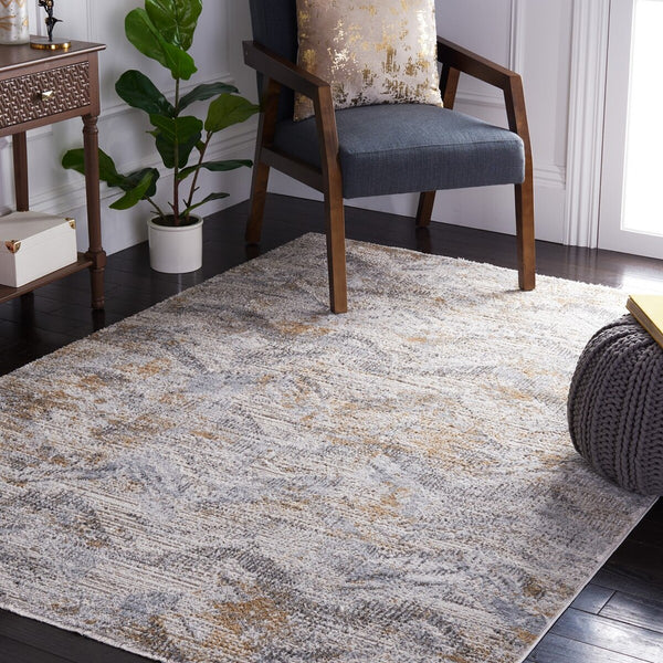 Safavieh Princeton 535 Power Loomed 50% Viscose/50% Polyester Pile Content Transitional Rug PRN535A-9
