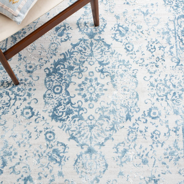 Safavieh Princeton 713 Power Loomed 65% Polyester Pile 12% Cotton 10% Viscose 9.5 % warp yarn 3.5%latex Rug PRN713M-24