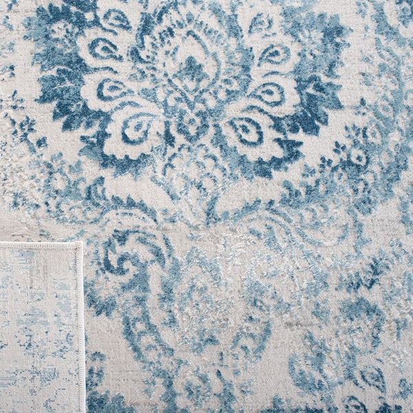 Safavieh Princeton 717 Power Loomed 65% Polyester Pile 12% Cotton 10% Viscose 9.5 % warp yarn 3.5%latex Rug PRN717M-24