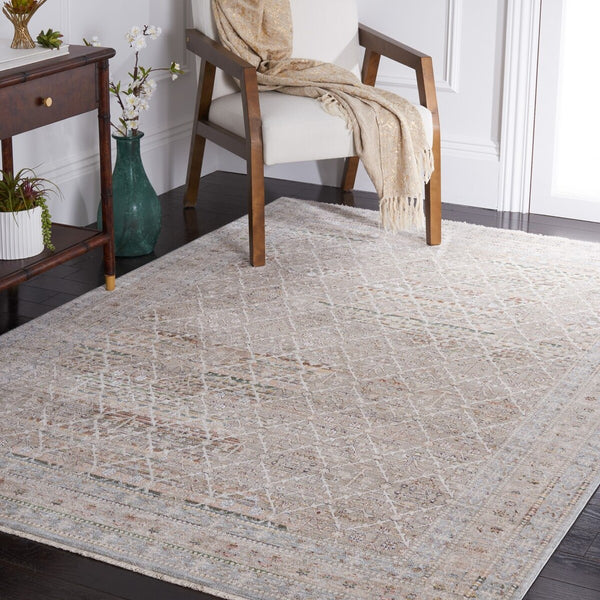 Safavieh Princeton 915 Power Loomed 90% Space Dyed Polyester/10% Viscose Transitional Rug PRN915A-9
