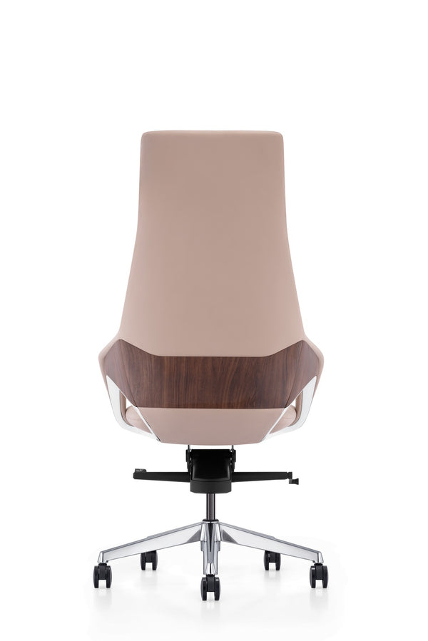 VIG Furniture Modrest - Prost Modern Beige High Back Executive Office Chair VGFU-FK005-A-BG-OFF-CH