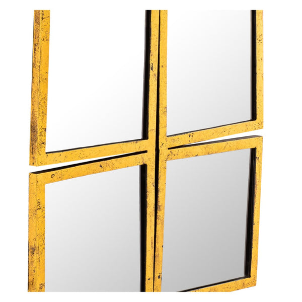 Pasargad Nico Clear & Gold Iron Wall Mirror PRR-002-PASARGAD