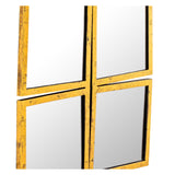 Pasargad Nico Clear & Gold Iron Wall Mirror PRR-002-PASARGAD