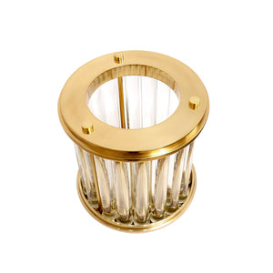 Pasargad Calypso Lucite & Stainless Steel Hurricane PSAC-100S-PASARGAD