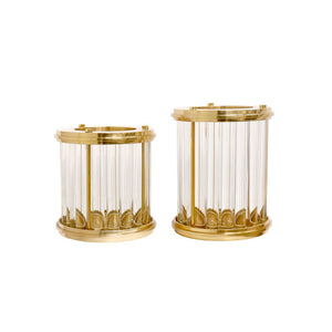 Pasargad Calypso Lucite & Stainless Steel Hurricane PSAC-100S-PASARGAD