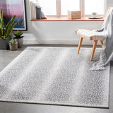 Positano PSN-2311 Modern Polypropylene Rug PSN2311-71010 Medium Gray, Charcoal, White 100% Polypropylene 7'10" x 10'