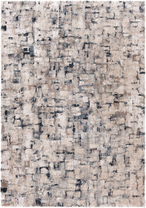 Portofino PTF-2313 Modern Polypropylene Rug PTF2313-81012 Black, Teal, Taupe, Medium Gray, Light Gray, Beige, Cream 100% Polypropylene 8'10" x 12'