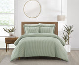 Morgan Green Queen 7pc Duvet Set