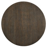 Hooker Furniture Miramar - Point Reyes Transitional Miramar Point Reyes Botticelli 48in Round Dining Table in Oak Solids and Quarter Flaky Oak Veneers with Resin and Metal 6201-75213-MULTI
