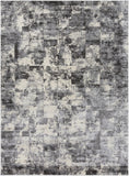 Pune PUN-2306 Modern Polypropylene, Polyester Rug PUN2306-710103 Charcoal, Black, Beige, Medium Gray 80% Polypropylene, 20% Polyester 7'10" x 10'3"