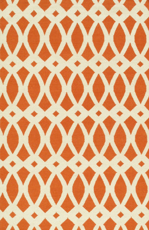 Pasargad Antique Kilim Collection Rust Lamb's Wool Area Rug PVCD-10364 2X3-PASARGAD