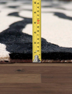 Pasargad Edgy Allover Edgy Bamboo Silk & Wool Rug pvcsk-05 9x12-PASARGAD