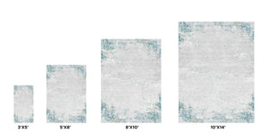 Pasargad Stella Design Power Loom Area Rug PVHA-41 5x8-PASARGAD