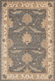 Nourison India House IH75 Farmhouse Handmade Tufted Indoor only Area Rug Blue 6'6" x 9'6" 99446391193