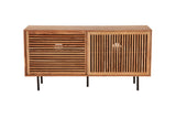 Porter Designs Bauhaus Solid Acacia Wood Modern Sideboard Natural 07-162-06-0163