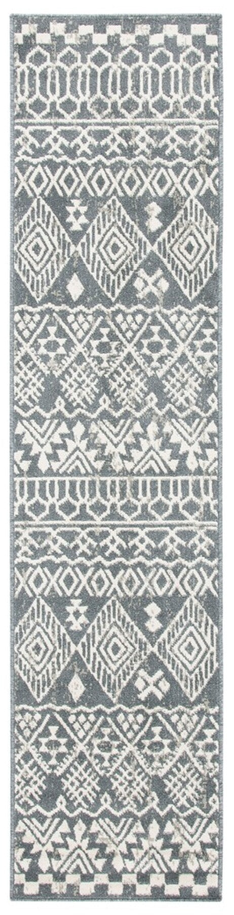 Safavieh Pyramid 205 Power Loomed 52% Polypropylene/11% Polyester/13% Latex Bohemian Rug PYR205A-9