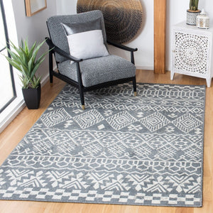 Safavieh Pyramid 205 Power Loomed 52% Polypropylene/11% Polyester/13% Latex Bohemian Rug PYR205A-9