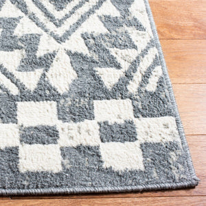 Safavieh Pyramid 205 Power Loomed 52% Polypropylene/11% Polyester/13% Latex Bohemian Rug PYR205A-9
