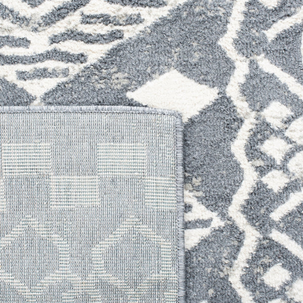 Safavieh Pyramid 205 Power Loomed 52% Polypropylene/11% Polyester/13% Latex Bohemian Rug PYR205A-9