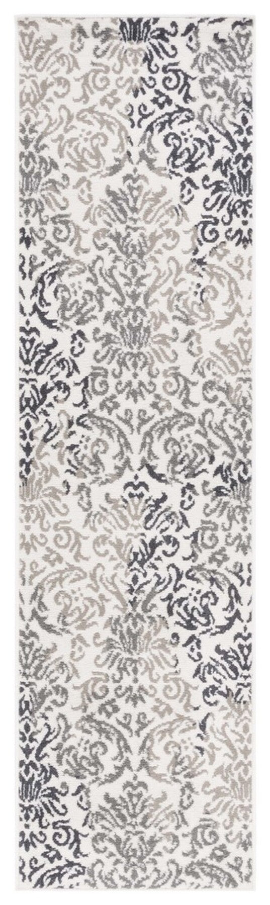 Safavieh Pyramid 210  Power Loomed Rug Ivory Grey / Charcoal PYR210A-9
