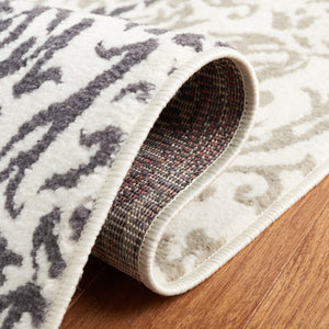 Safavieh Pyramid 210  Power Loomed Rug Ivory Grey / Charcoal PYR210A-9