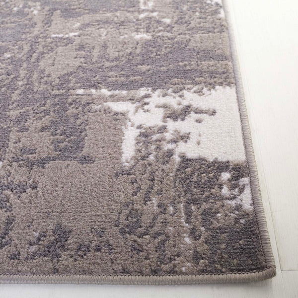 Safavieh Pyramid 212  Power Loomed Rug Ivory Grey / Charcoal PYR212A-9