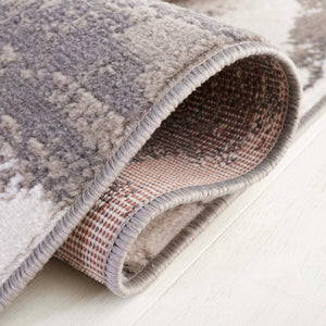 Safavieh Pyramid 212  Power Loomed Rug Ivory Grey / Charcoal PYR212A-9