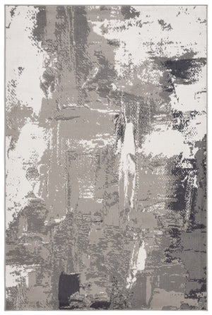 Safavieh Pyramid 212  Power Loomed Rug Ivory Grey / Charcoal PYR212A-9