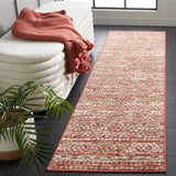 Safavieh Pyramid 218  Power Loomed Rug Rust / Ivory Grey PYR218P-9