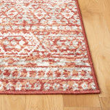 Safavieh Pyramid 218  Power Loomed Rug Rust / Ivory Grey PYR218P-9