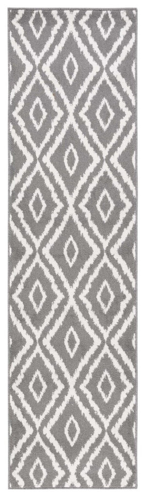 Safavieh Pyramid 219  Power Loomed Rug Charcoal / Ivory PYR219G-9