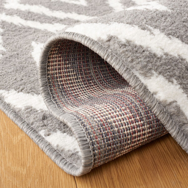 Safavieh Pyramid 219  Power Loomed Rug Charcoal / Ivory PYR219G-9