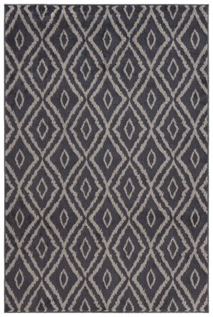 Safavieh Pyramid 219  Power Loomed Rug Charcoal / Light Grey PYR219H-9
