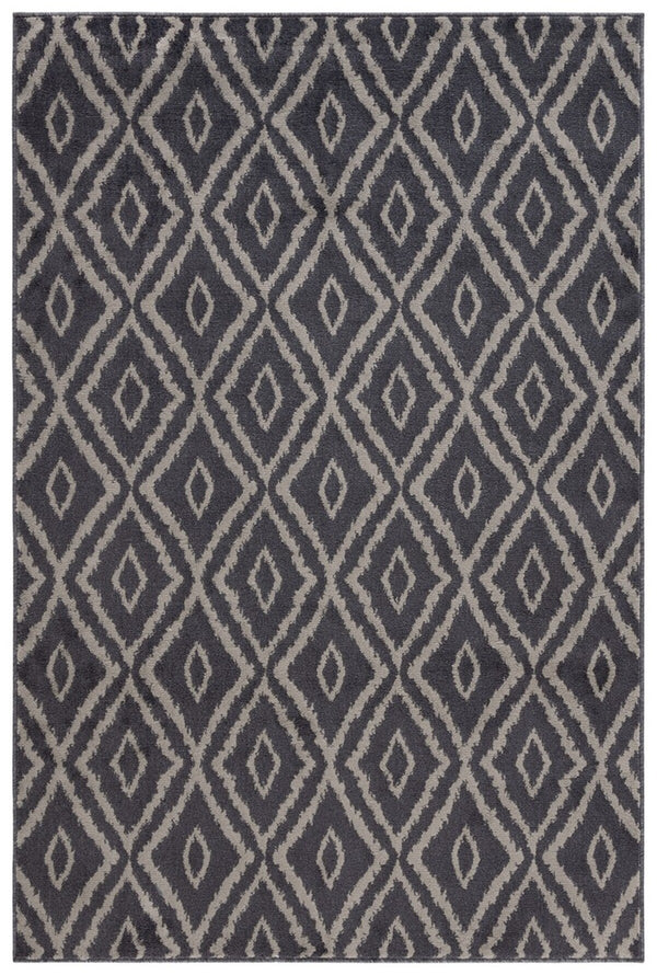 Safavieh Pyramid 219  Power Loomed Rug Charcoal / Light Grey PYR219H-9