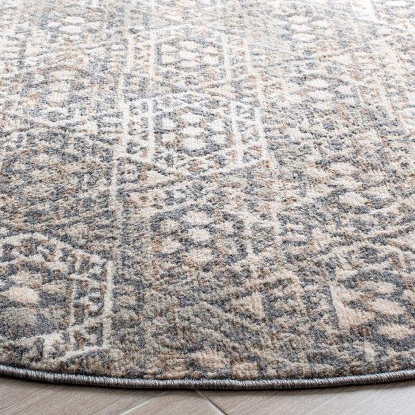Safavieh Pyramid 260 Power Loomed 52% Polypropylene/11% Polyester/13% Latex Bohemian Rug PYR260A-9