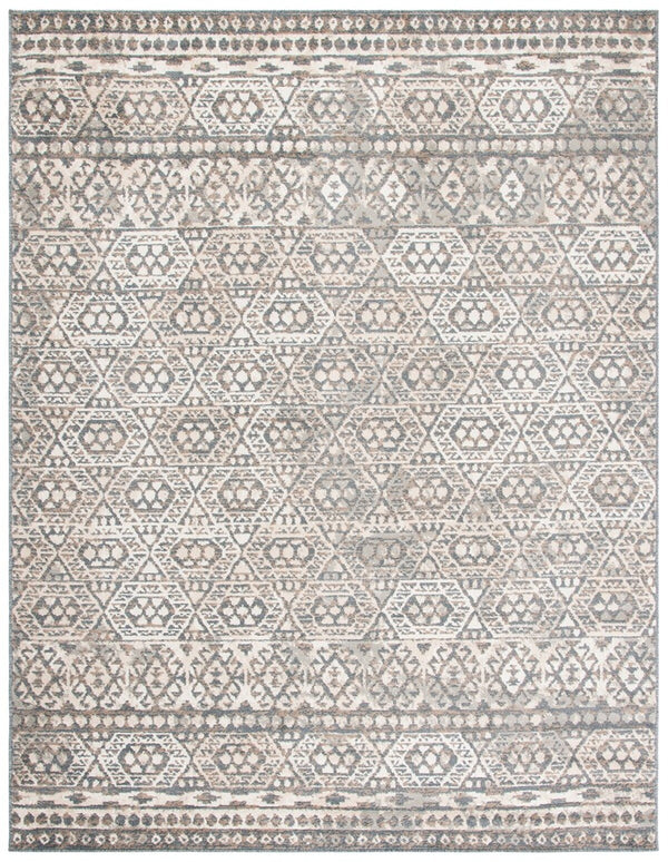 Safavieh Pyramid 260 Power Loomed 52% Polypropylene/11% Polyester/13% Latex Bohemian Rug PYR260A-9