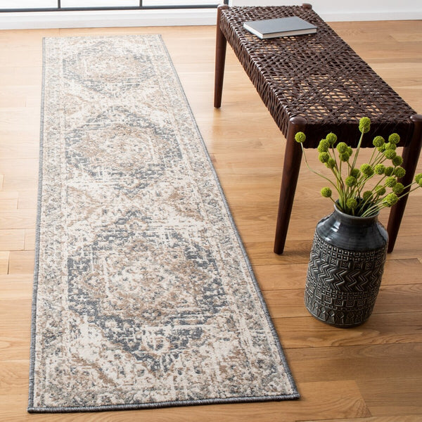 Safavieh Pyramid 268 Power Loomed 52% Polypropylene/11% Polyester/13% Latex Transitional Rug PYR268B-28