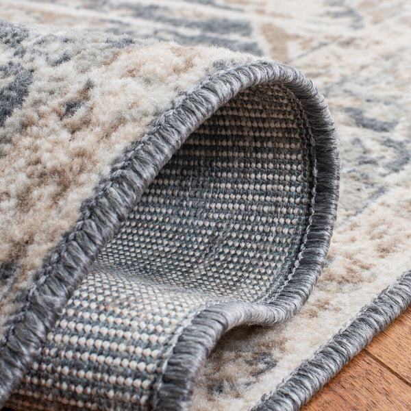 Safavieh Pyramid 268 Power Loomed 52% Polypropylene/11% Polyester/13% Latex Transitional Rug PYR268B-28